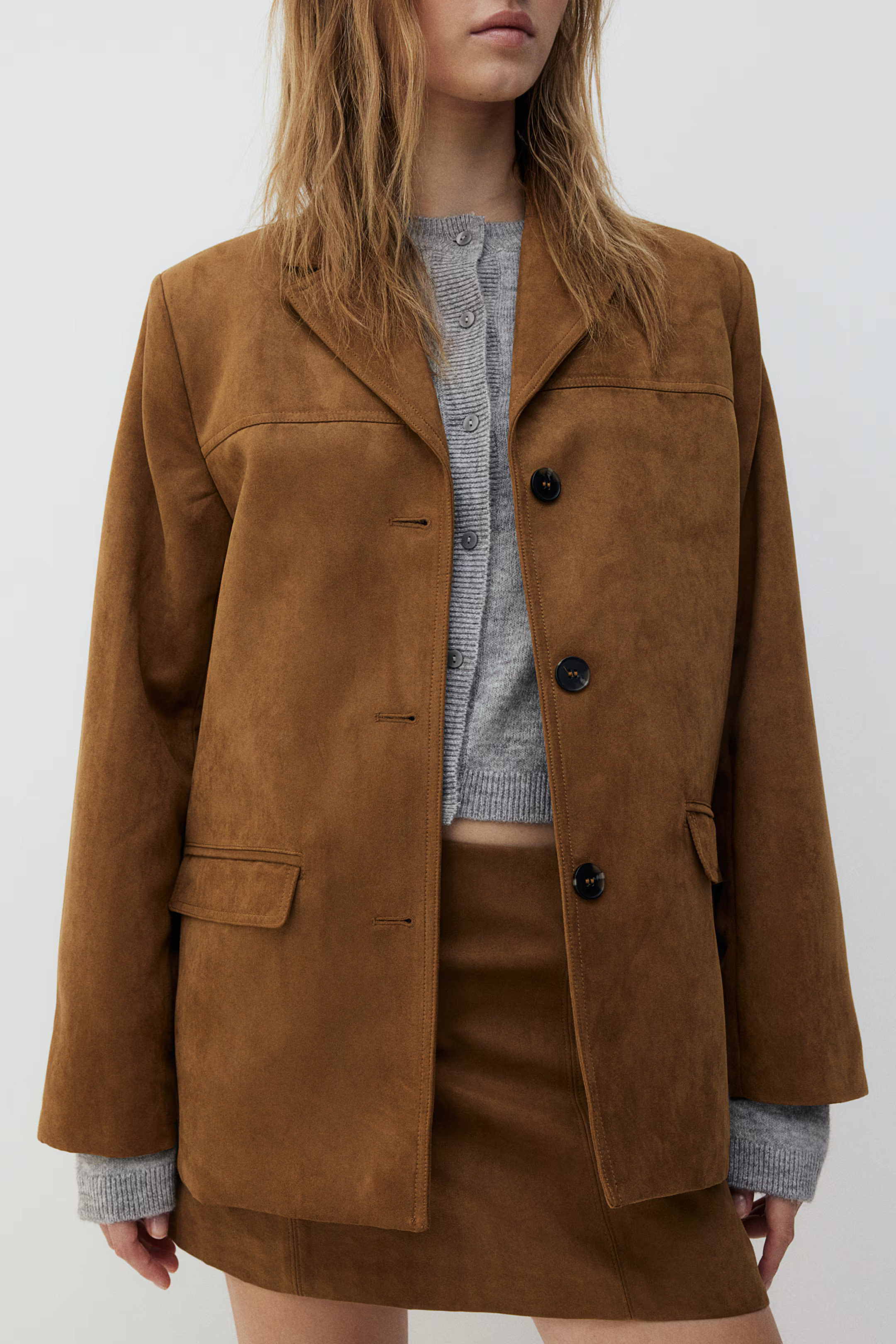 Single-breasted blazer | H&M (UK, MY, IN, SG, PH, TW, HK)