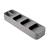 Joseph Joseph DrawerStore Compact Cutlery Organizer Kitchen Drawer Tray, Small,Gray | Amazon (US)