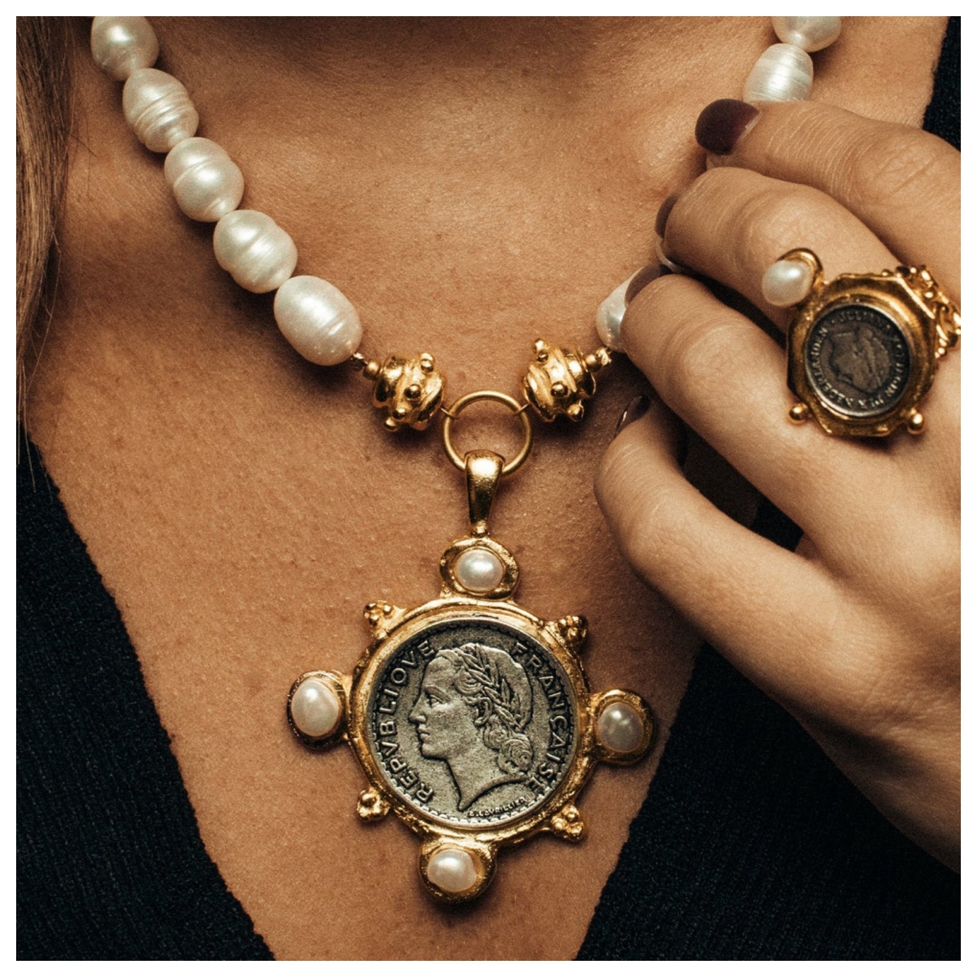 A statement necklace for the win. 

#LTKMidsize #LTKOver40 #LTKStyleTip