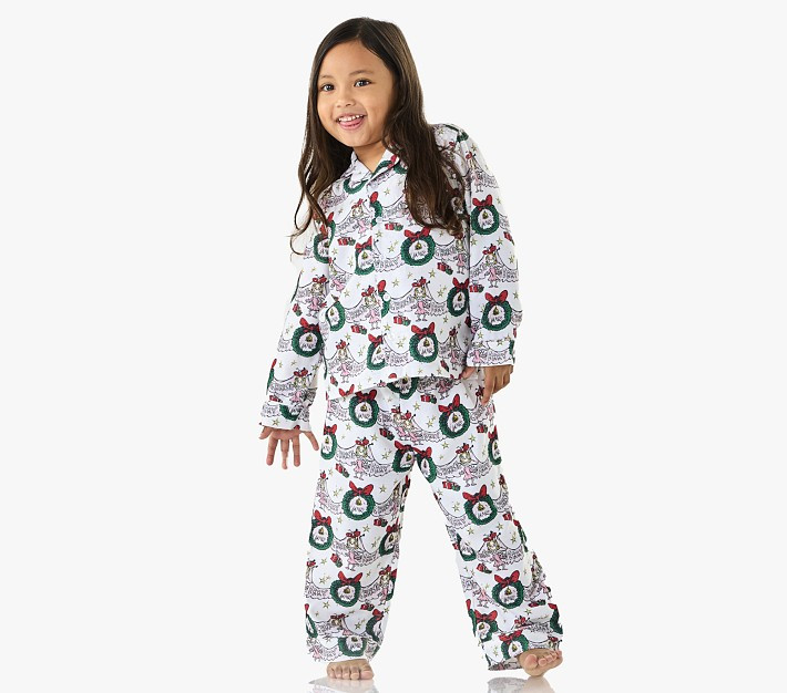 Dr. Seuss's The Grinch™ Cindy-Lou Who™ Flannel Pajama Set | Pottery Barn Kids