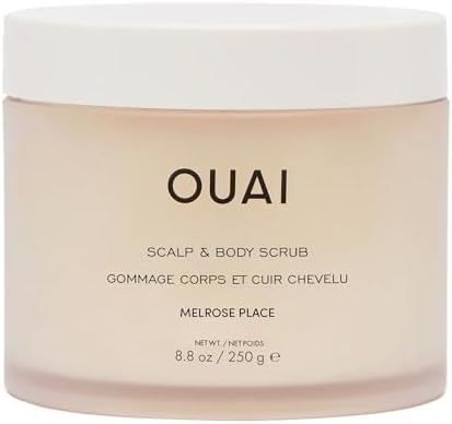 OUAI Scalp & Body Scrub, Melrose Place - Exfoliating Body Scrub with Sugar & Coconut Oil Blend fo... | Amazon (US)