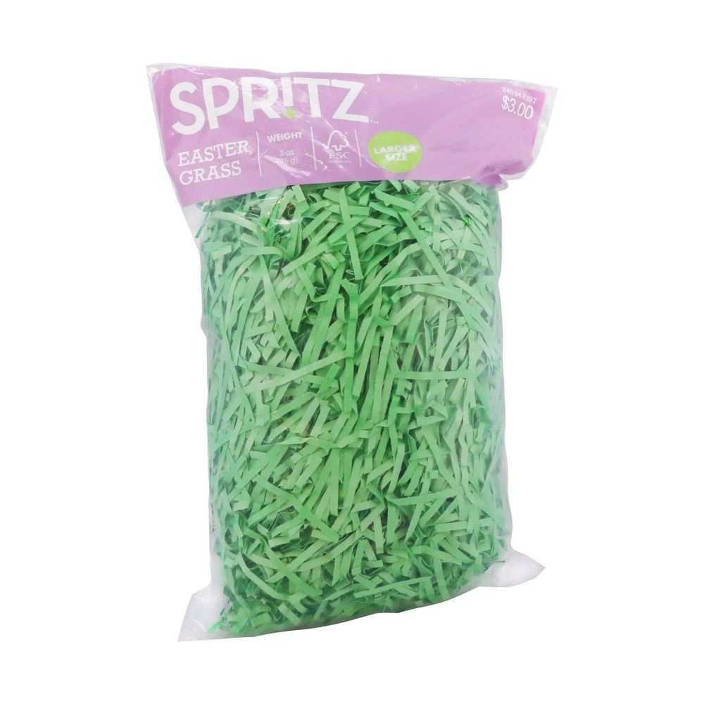 3oz Crinkle Easter Grass Green - Spritz | Target