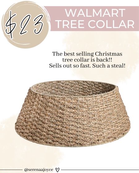 Christmas tree collar
Christmas decor
Walmart finds

#treecollar #walmartchristmasdecor #christmasdecor #christmastreecollar #walmart

#LTKSeasonal #LTKunder50 #LTKhome