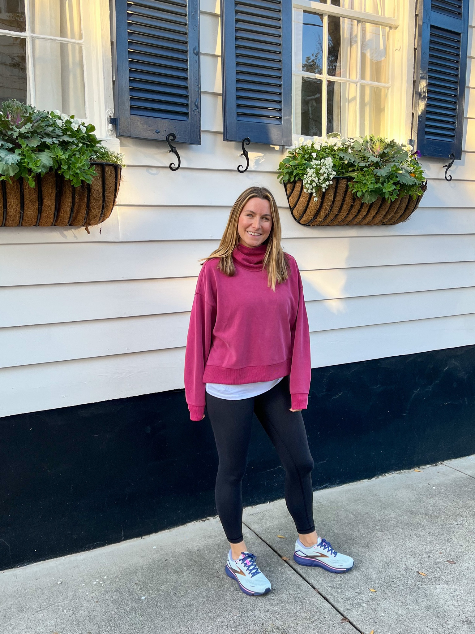 Styling the Lululemon leather look leggings with athleisure including this super soft turtleneck jumper from Lululemon 

#LTKfit #LTKeurope #LTKstyletip