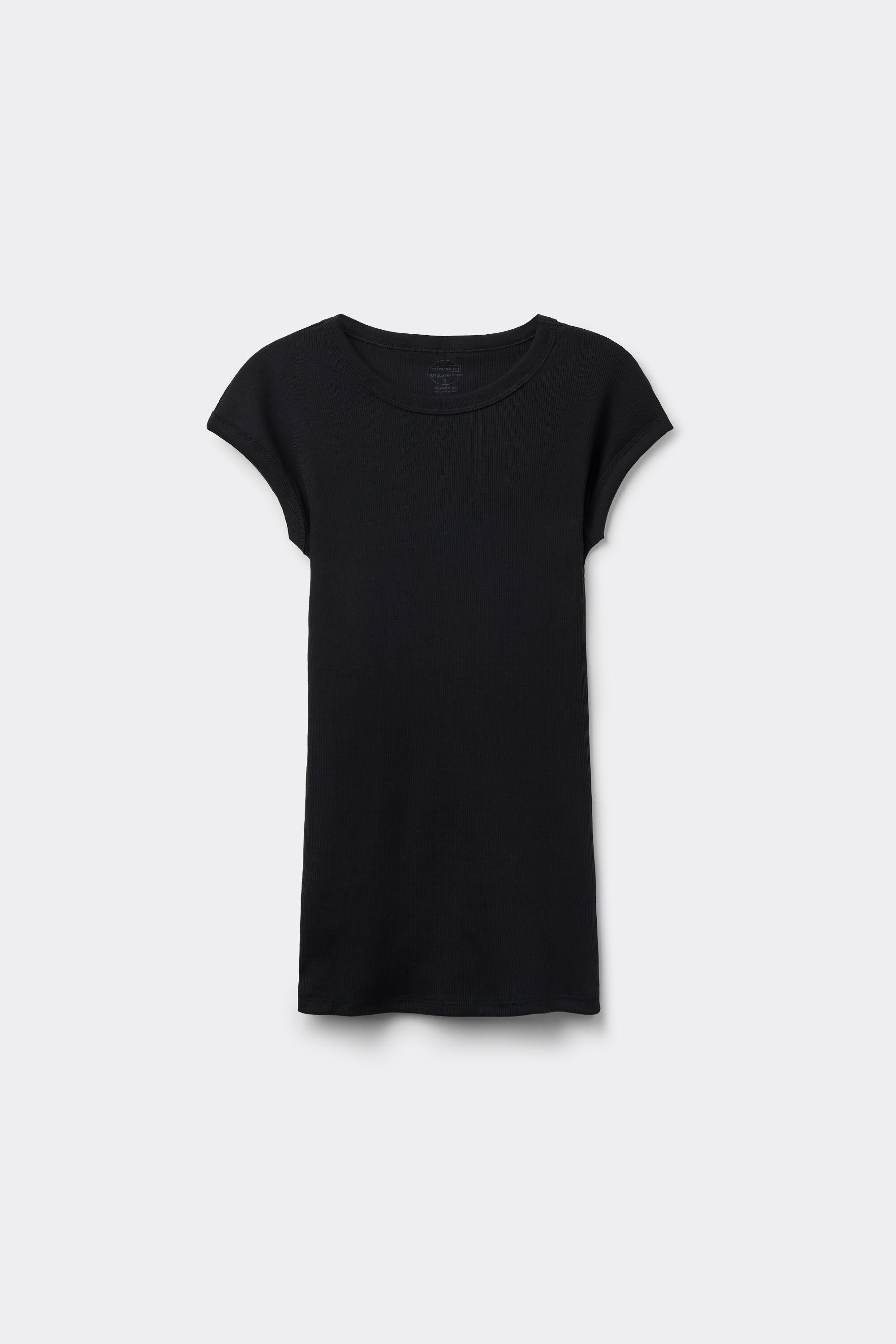 Superior Cotton Ribbed Short Sleeve Top - Intimissimi | Intimissimi (US)
