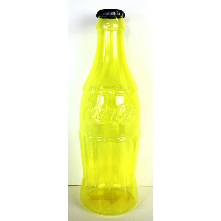 Coke Bottle Bank 22" Neon Yellow | Walmart (US)