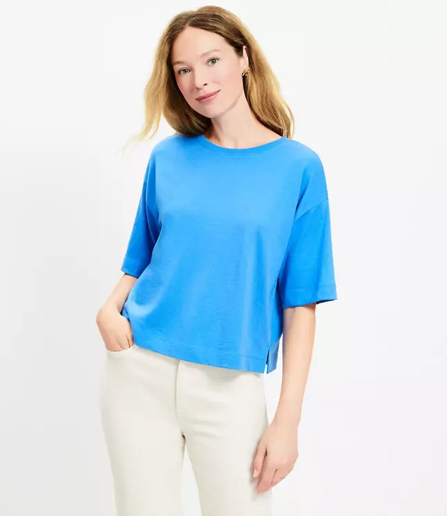 Jersey Modern Tee | LOFT