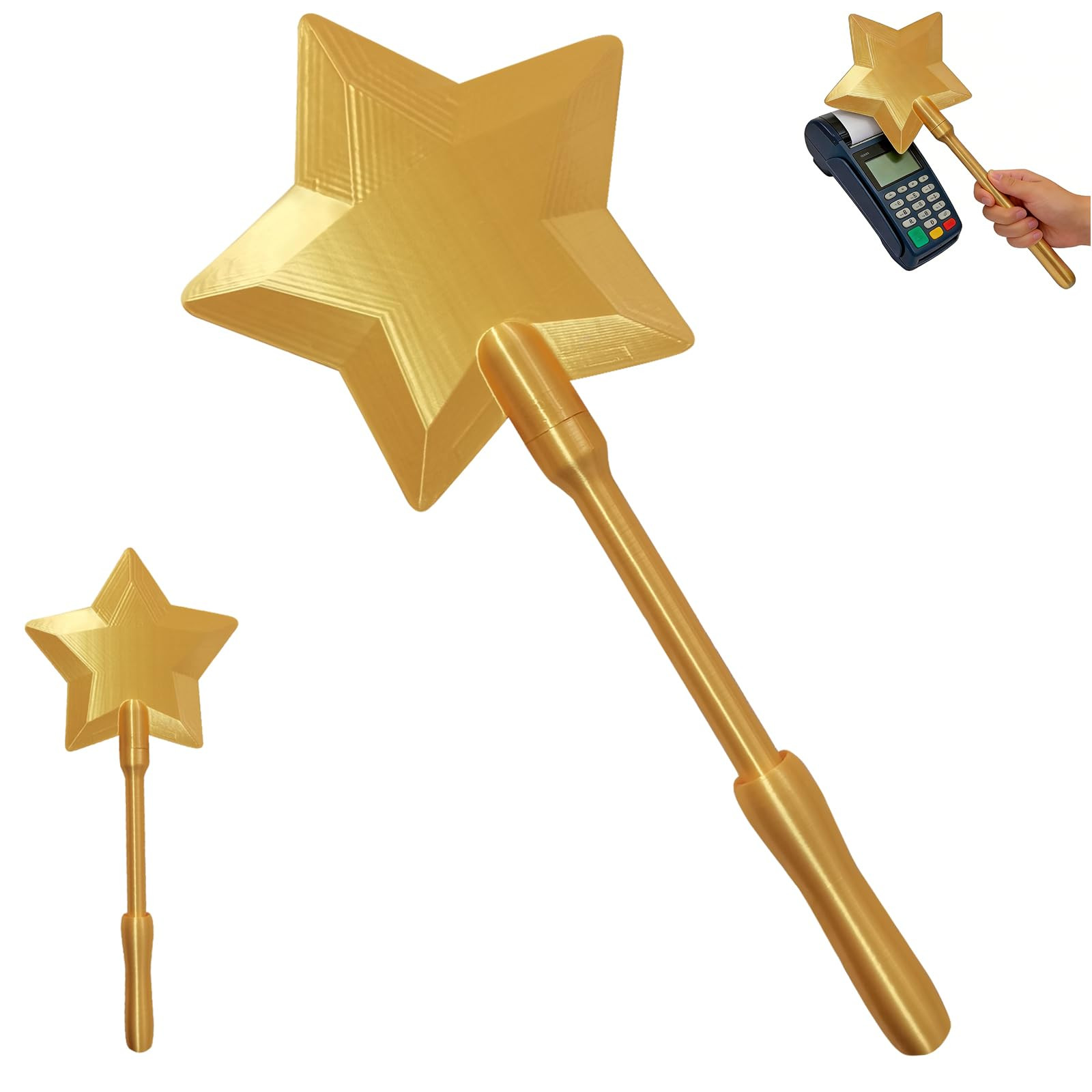 BonneChance 3D Printed Magic Tap to Pay Wand, Credit Card Wand, Star Fairy Magic Wands Digital Pa... | Amazon (US)