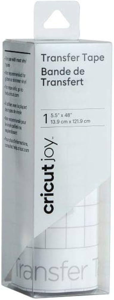 Cricut Joy Transfer Tape - 5.5" x 48" - Transfer Tape for Vinyl and Adhesive Decals | Amazon (US)