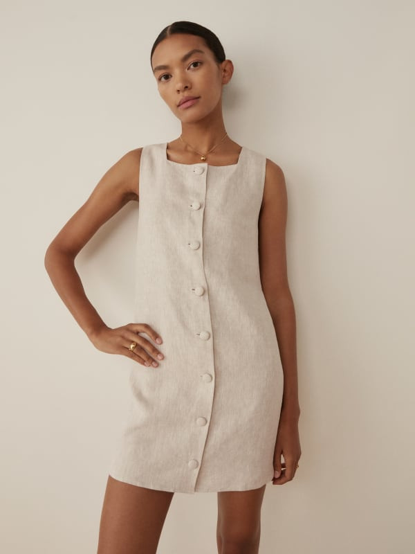 Danna Linen Dress | Reformation (Global)