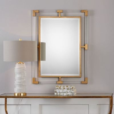 Balkan Modern Gold Wall Mirror | Scout & Nimble