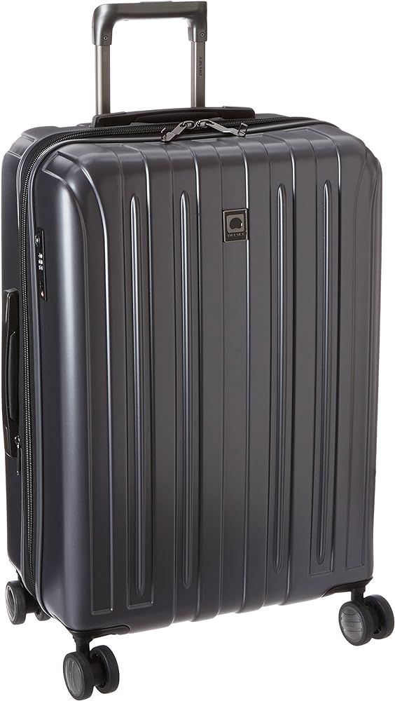 DELSEY Paris Titanium Hardside Expandable Luggage with Spinner Wheels, Graphite, Checked-Medium 25 I | Amazon (US)