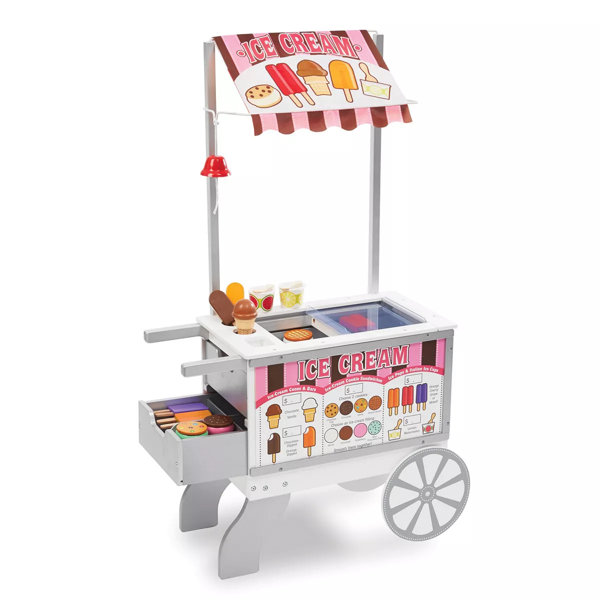 Melissa & Doug Snacks & Sweets Food Cart | Kohl's