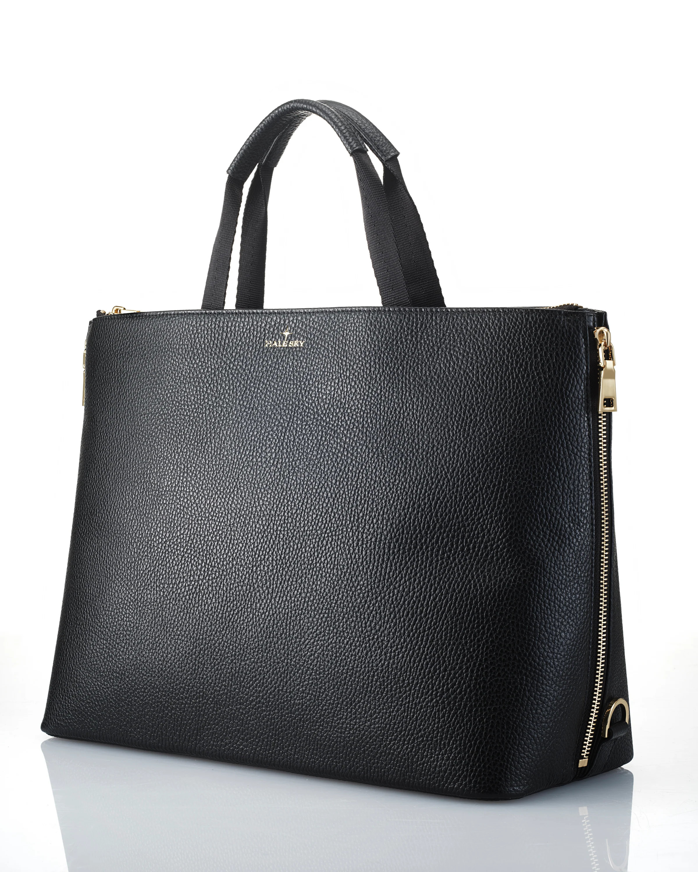 Lanah Convertible Handbag - Black | Hale Sky