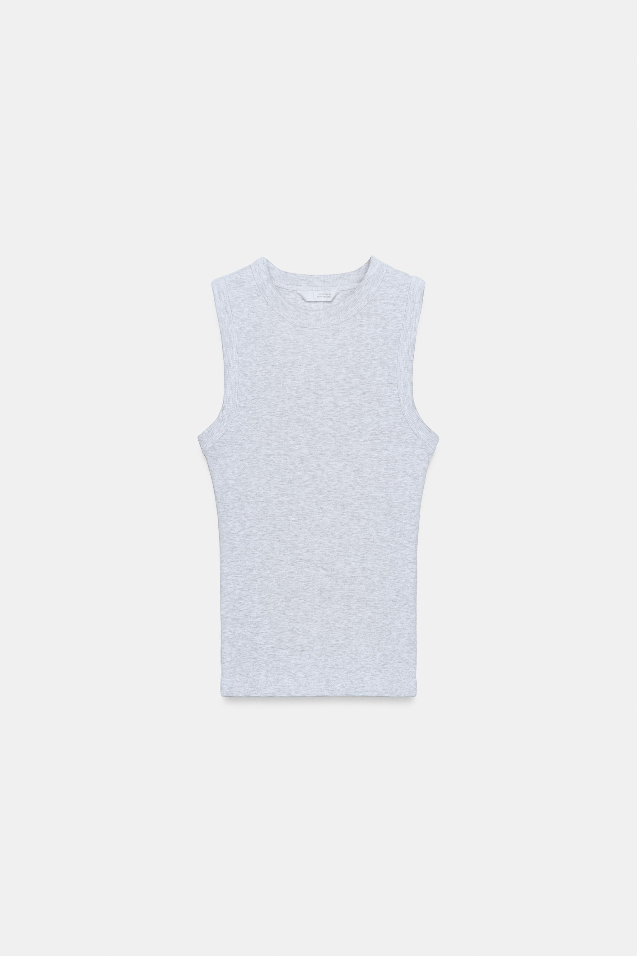 GERIPPTES TOP MIT TR\u00c4GERN | Zara DE