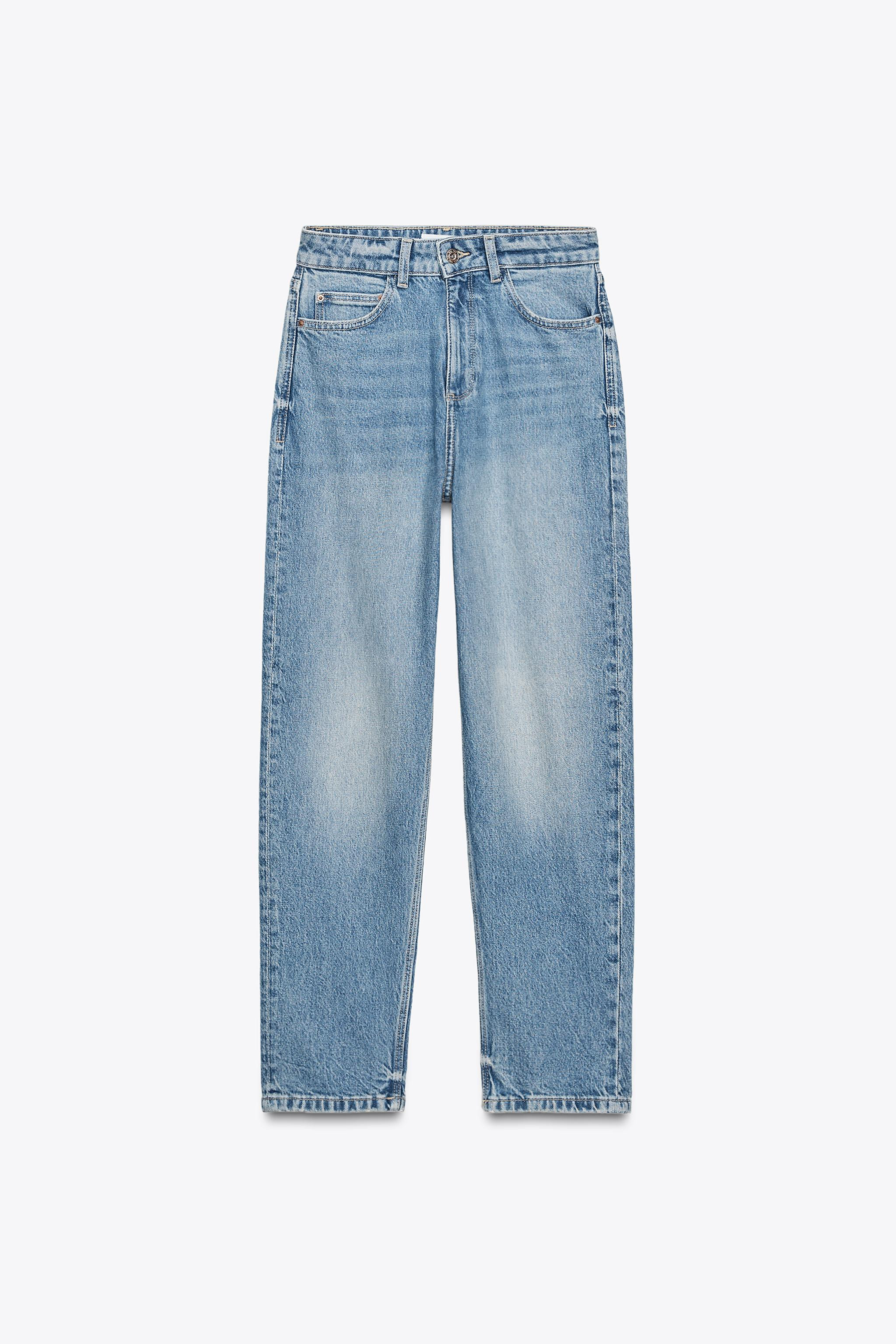 Z.01 MOM FIT COMFORT HIGH-WAIST JEANS | Zara UK