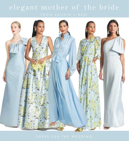 Elegant ice blue gowns and dresses for the mother of the bride or your next black tie wedding event. 🩵 Follow Dress for the Wedding for wedding guest dresses, bridesmaid dresses, wedding dresses, and mother of bride dresses. 

#LTKSeasonal #LTKover40 #LTKwedding