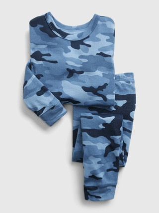 babyGap 100% Organic Cotton Camo PJ Set | Gap (US)