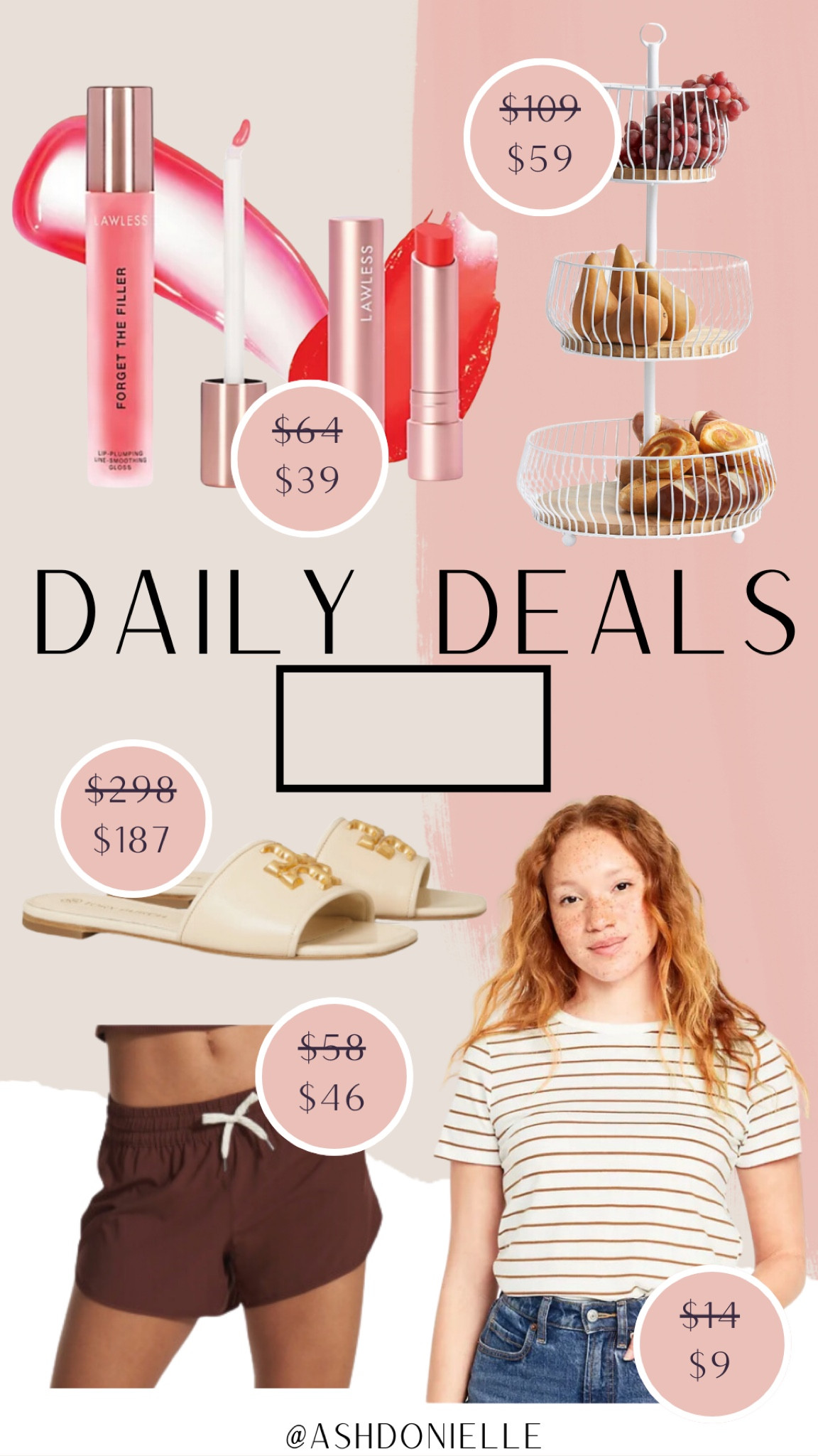 Daily deals - daily discounts - kitchen favs on sale - old navy sale - beauty on sale - Tory burch sandals on sale - running shorts on sale - spring fashion 

#LTKstyletip #LTKSeasonal #LTKsalealert