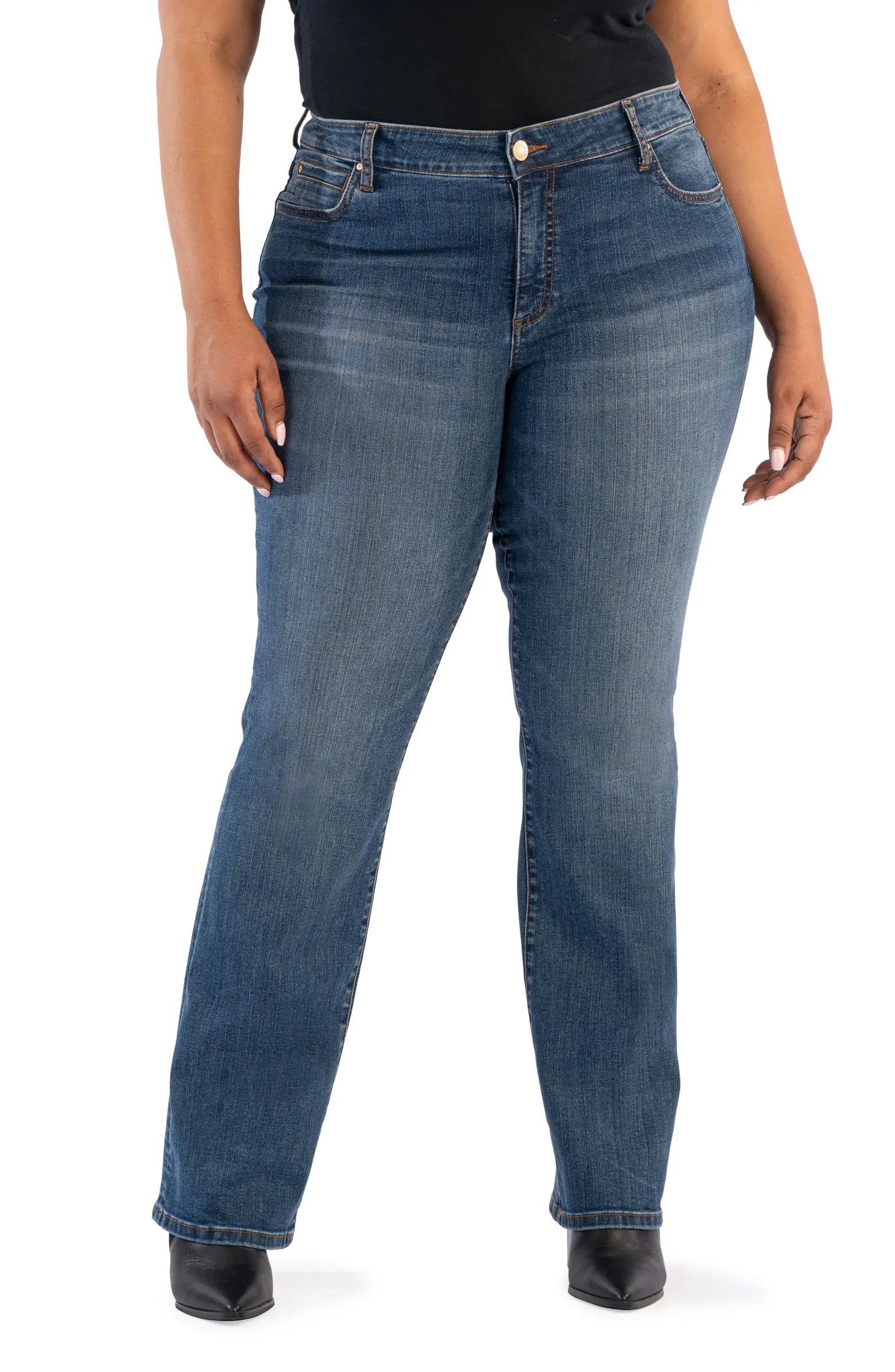 KUT from the Kloth Natalie High Waist Bootcut Jeans | Nordstrom | Nordstrom