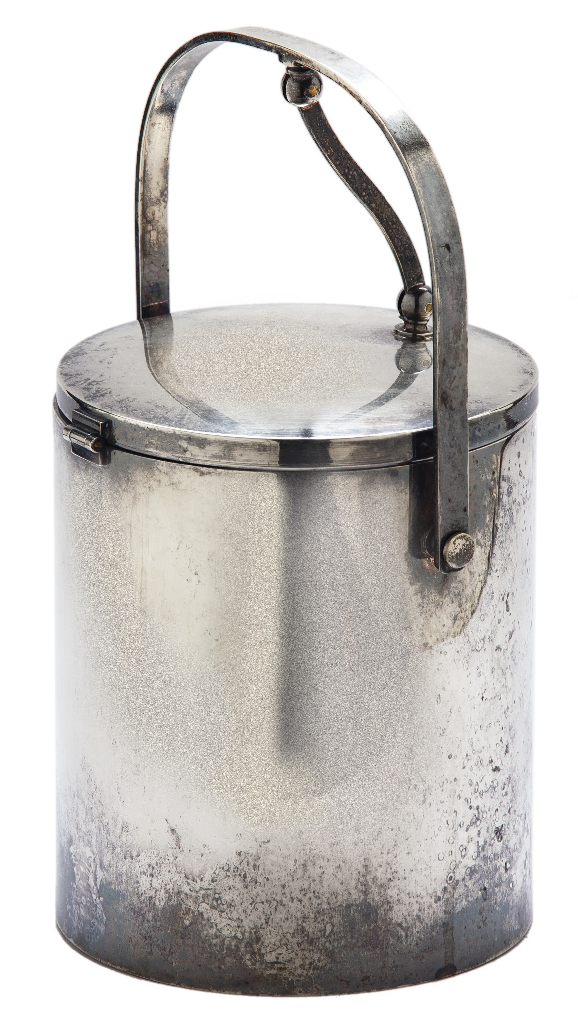 Midcentury Silverplated Ice Bucket - Fleur de Lex Antiques | Chiller, Cooler | One Kings Lane