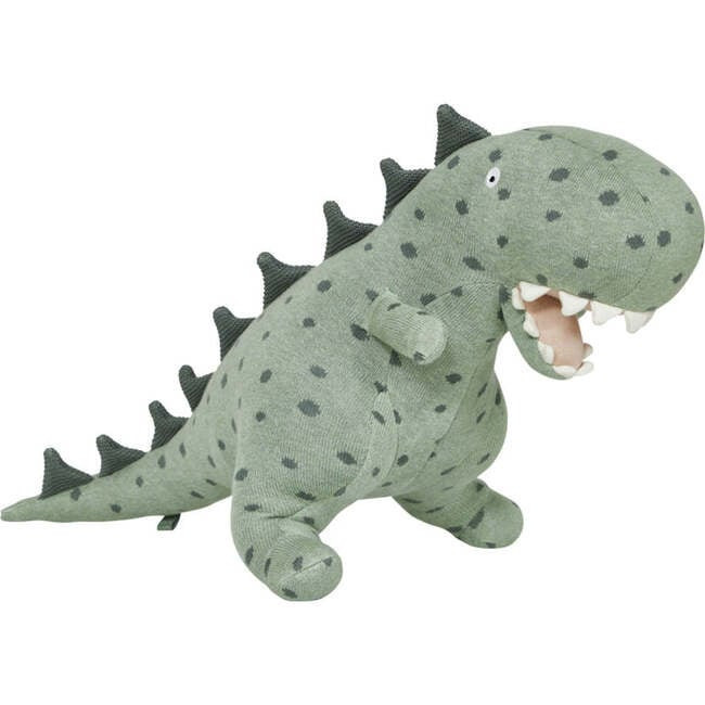Theo Knit Dinosaur, Green | Maisonette