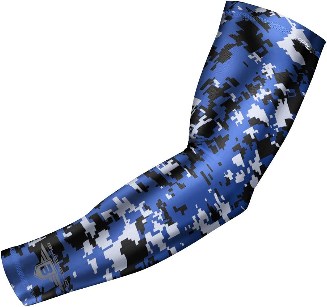 Bucwild Sports Compression Arm Sleeve - Youth & Adult Sizes - Baseball Football Basketball Sports... | Amazon (US)