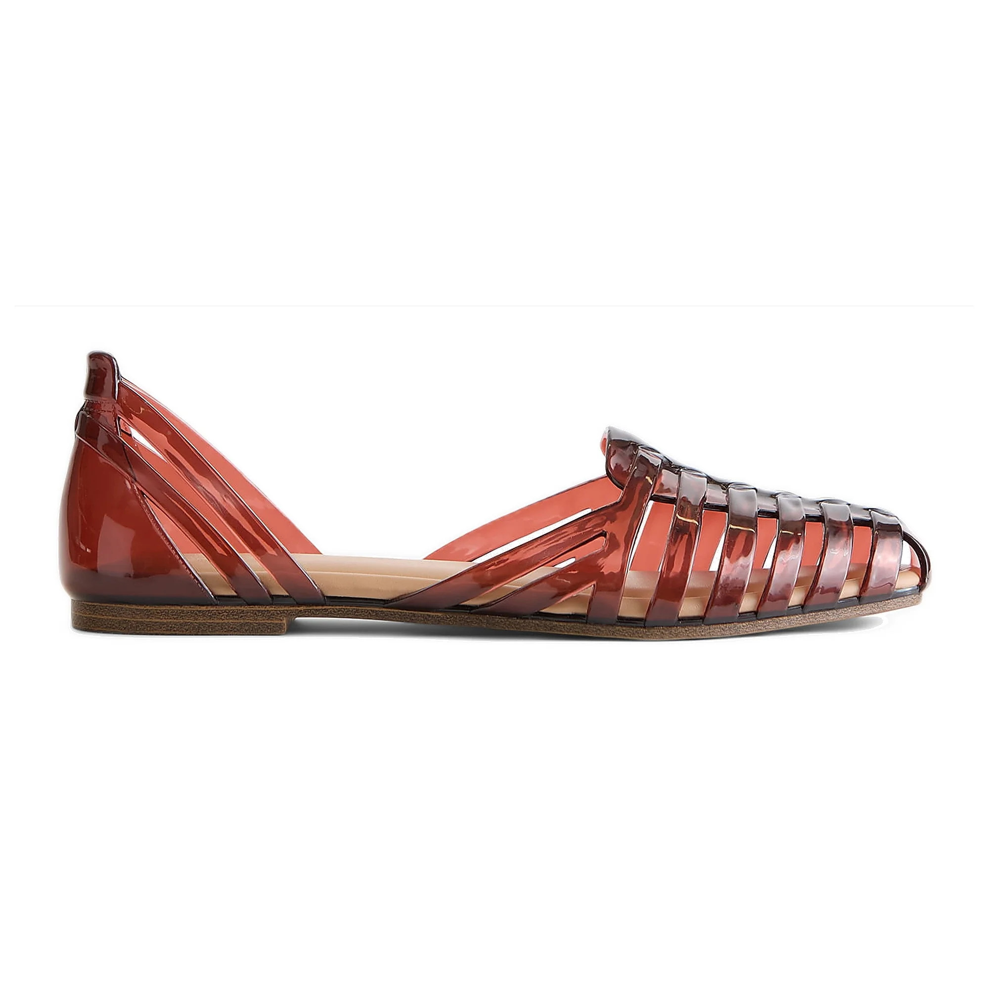 Time and Tru Women s Huarache Jelly Sandals | Walmart (US)