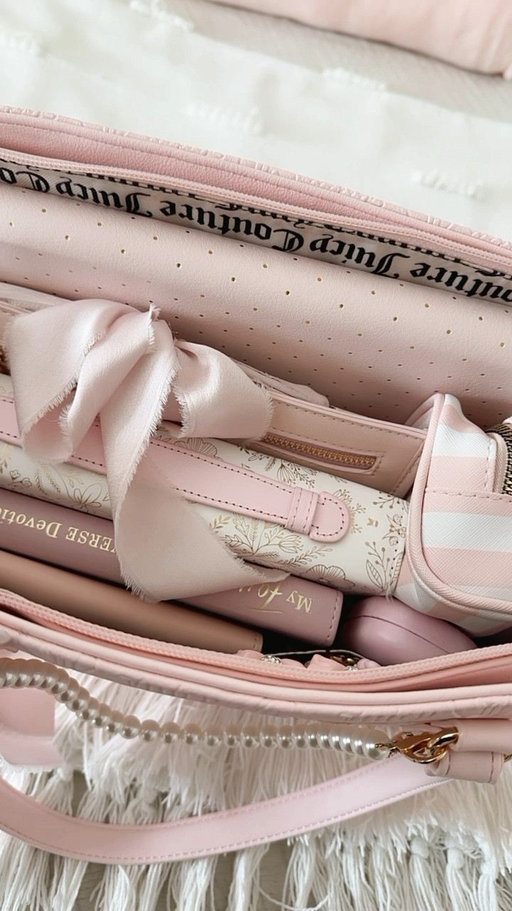 This is my Bible tote for Wednesday studies and Sunday best. I tried to find similar items in #pink of course 

#LTKStyleTip #LTKBeauty #LTKGiftGuide