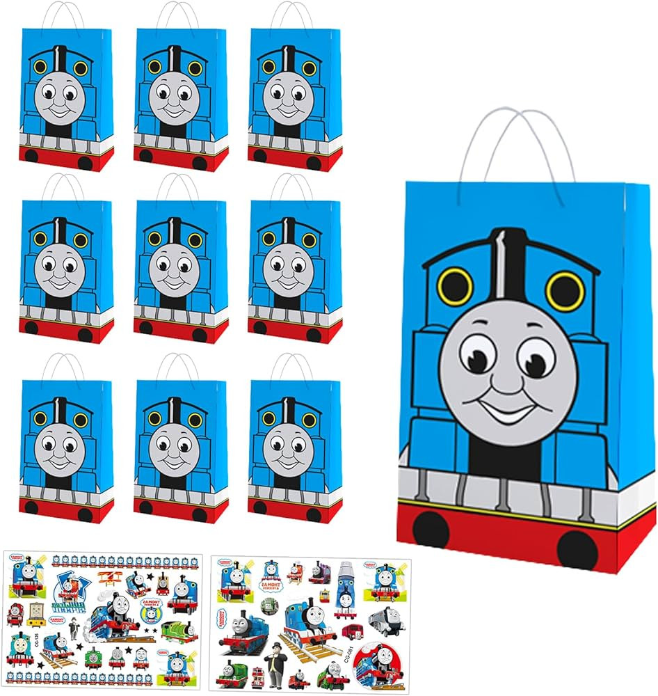 18 PCS Train Party Favor,Include Temporary Tattoo and arty Gift Goody, Party Gift Goody Treat Can... | Amazon (US)
