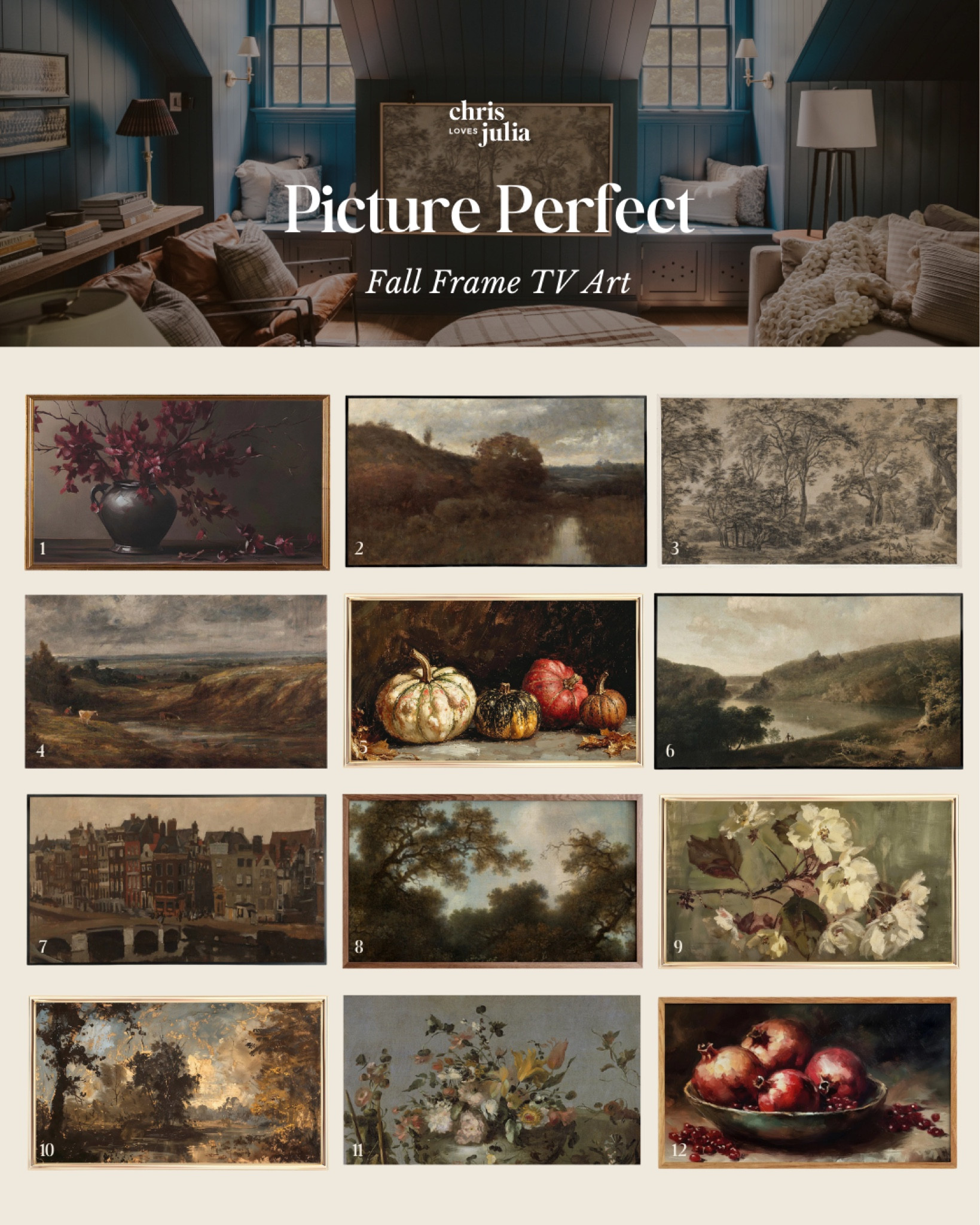 Fall is around the corner and one of the easiest swaps you can make is your tv art. Rounded up my favorite Frame TV art below!

#LTKHome #LTKSeasonal #LTKStyleTip