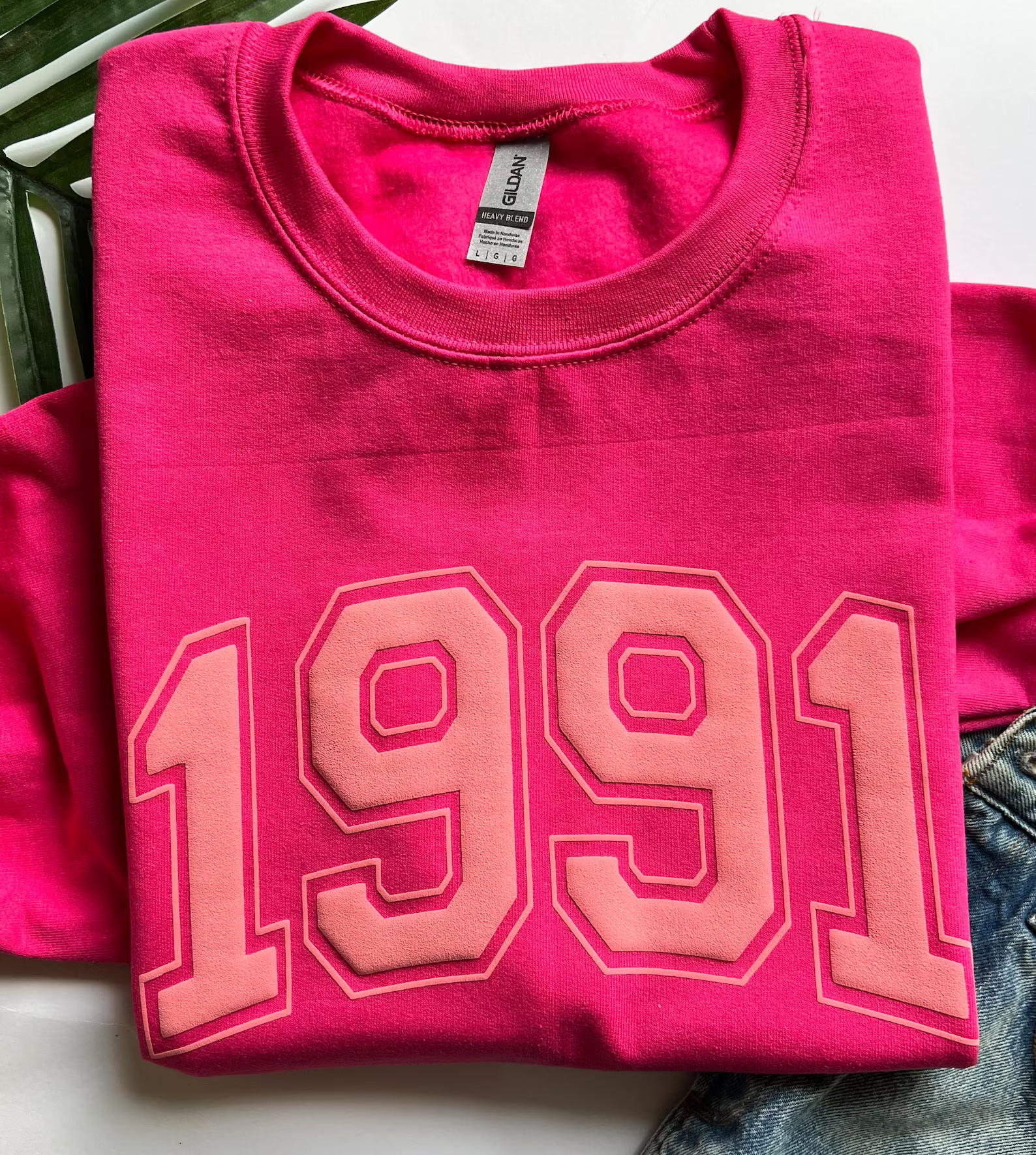 Custom Year Sweatshirt Birthday Sweatshirt Birth Year - Etsy | Etsy (US)