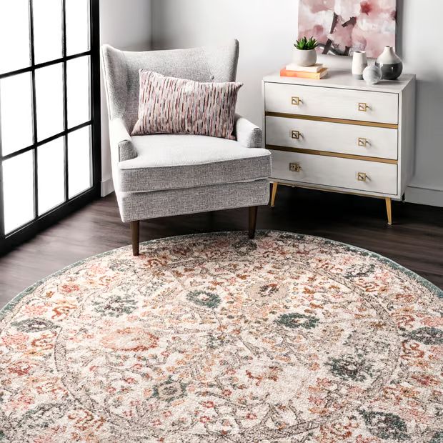 Beige Native Collage Area Rug | Rugs USA