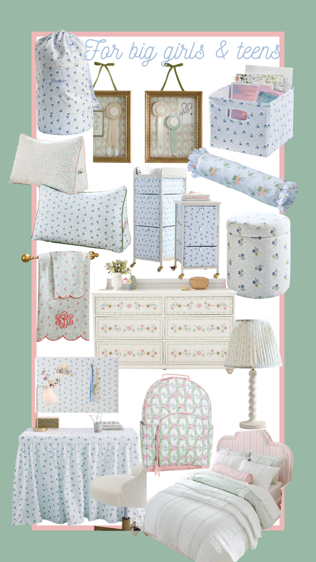 The newest collaboration from Hill House Home and Pottery Barn teen! Perfect for a tween or teen girl that wants to refresh her room, transitioning a nursery to a "big girl room", and LOTS of perfect things to take to a college dorm room in the fall!


off to college
dorm living
teen bedroom
teen bathroom
teen girl bedroom
teen girl bathroom
tween girl bathroom
tween girl bedroom 

 

#LTKmomlife #LTKHome #LTKKids