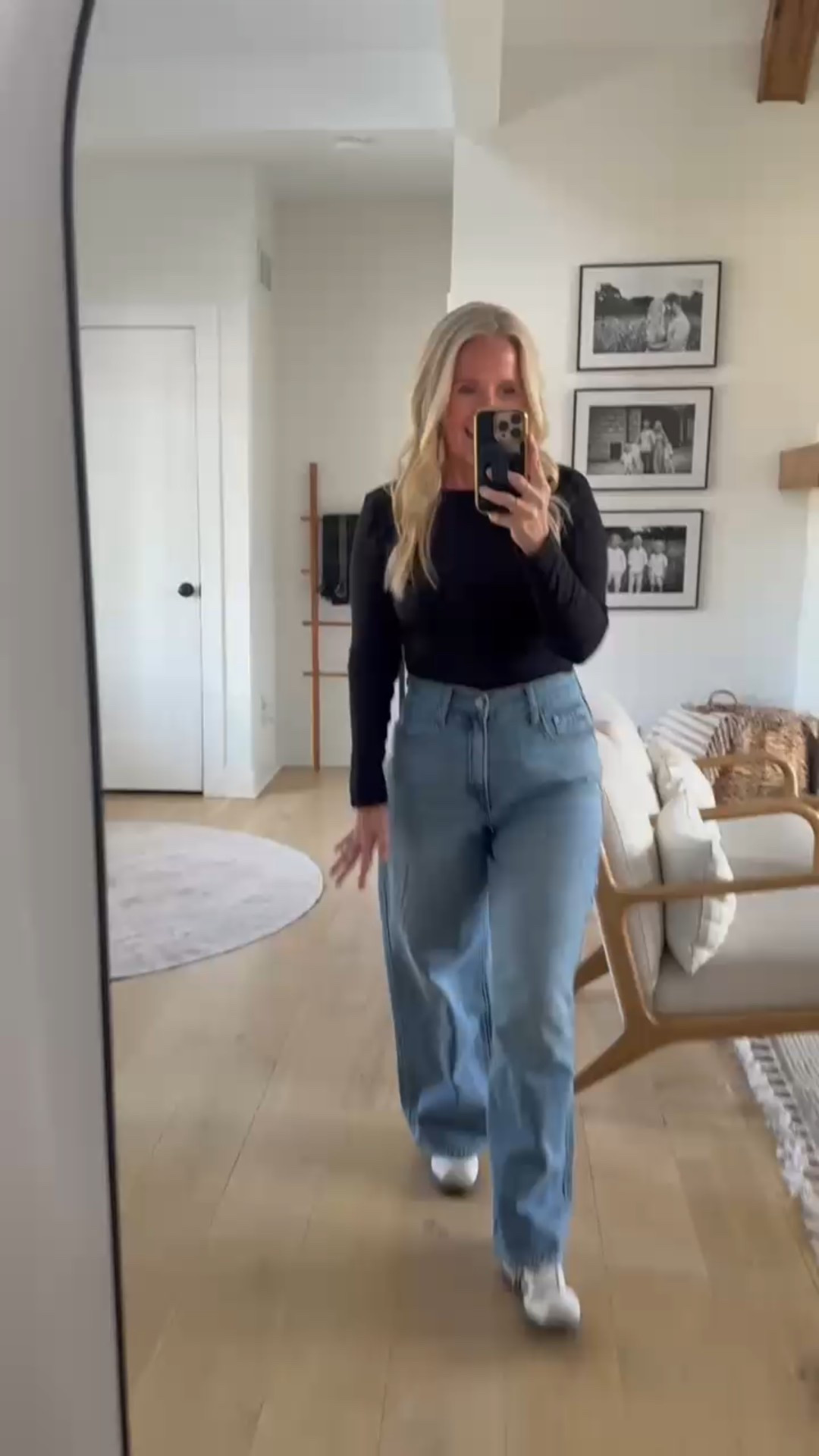 I'm wearing a medium in the top with a built-in bra and a 28 in the jeans. I'm 5'4. Shop the look from Amazon!

#LTKOver40 #LTKmomlife #LTKootd