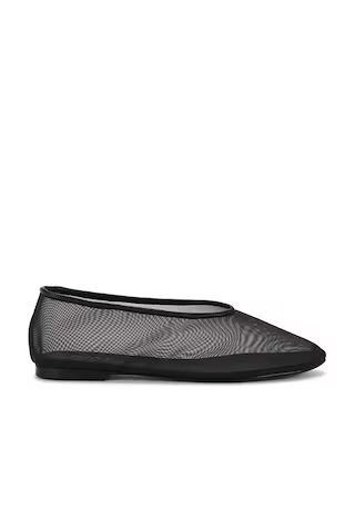 RAYE Adina Flat in Black Mesh from Revolve.com | Revolve Clothing (Global)