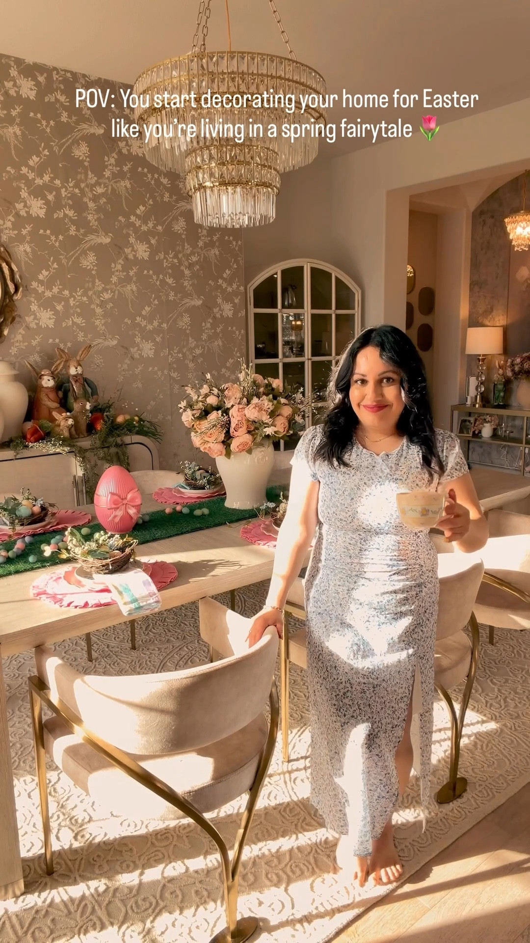 Easter decorating around my home 

@walmart @amazon @Wayfair  