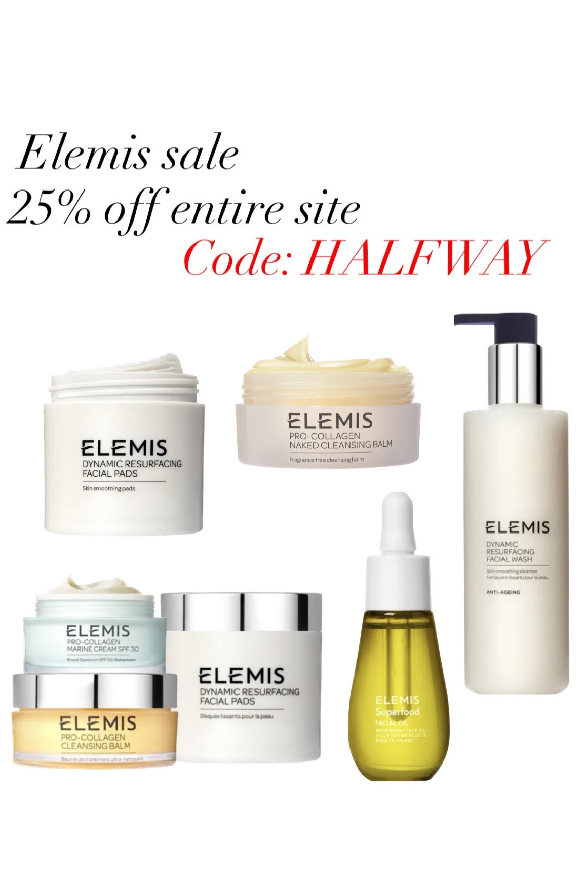 Shop my skincare favorites during Elemis 25% off sitewide sale. Perfect for stocking stuffers gift guide for her for wellness girl for homebody for mom sale alert 

#LTKHoliday #LTKGiftGuide #LTKsalealert