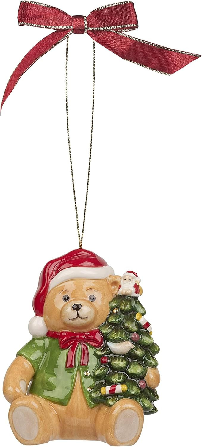 Spode Christmas Tree Teddy Bear Ornament, Durable Holiday Ornament for Festive Decor & Winter Won... | Amazon (US)