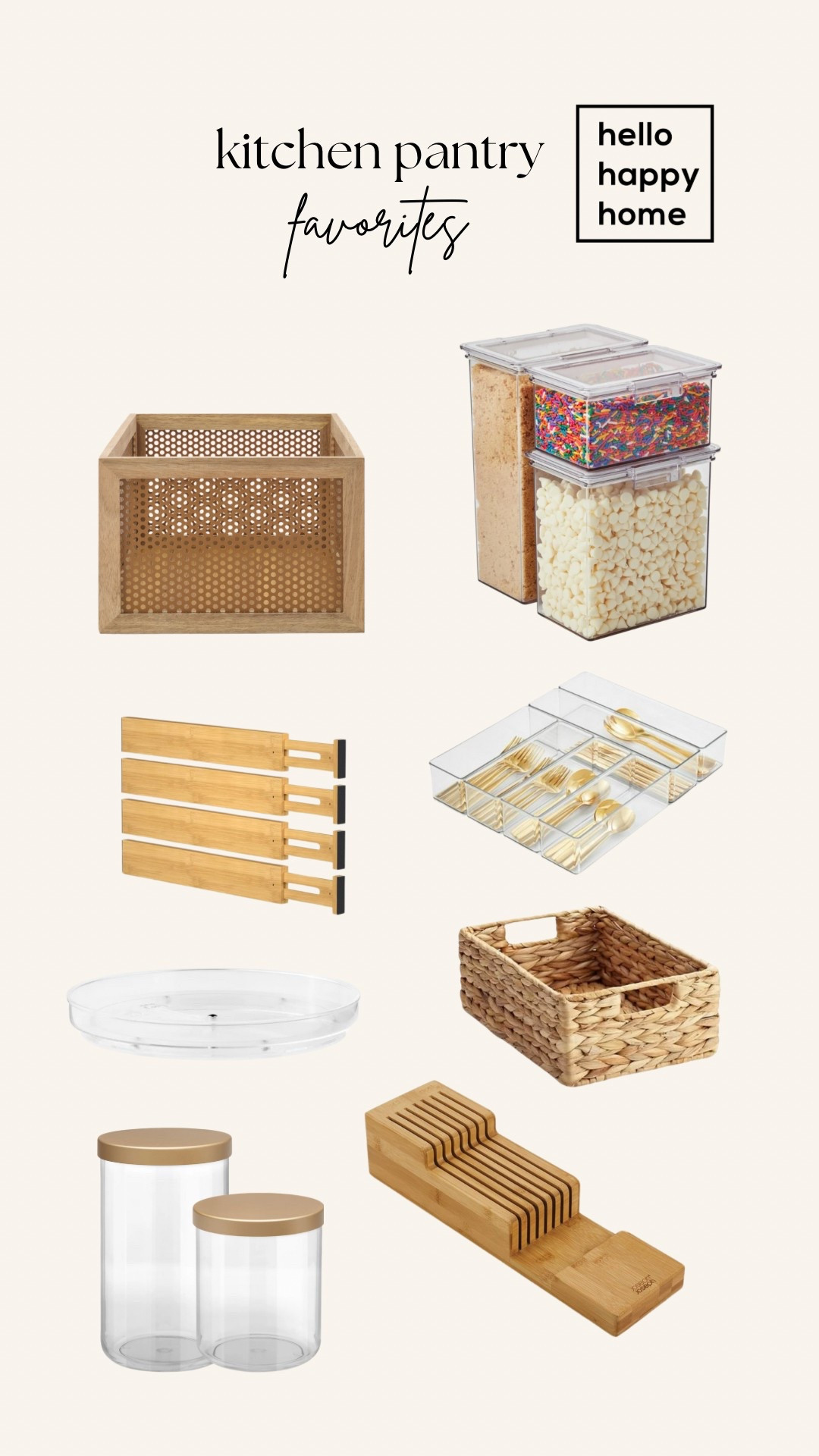 Some of our kitchen/pantry favorites for a clean and elevated look!

#LTKHome #LTKStyleTip