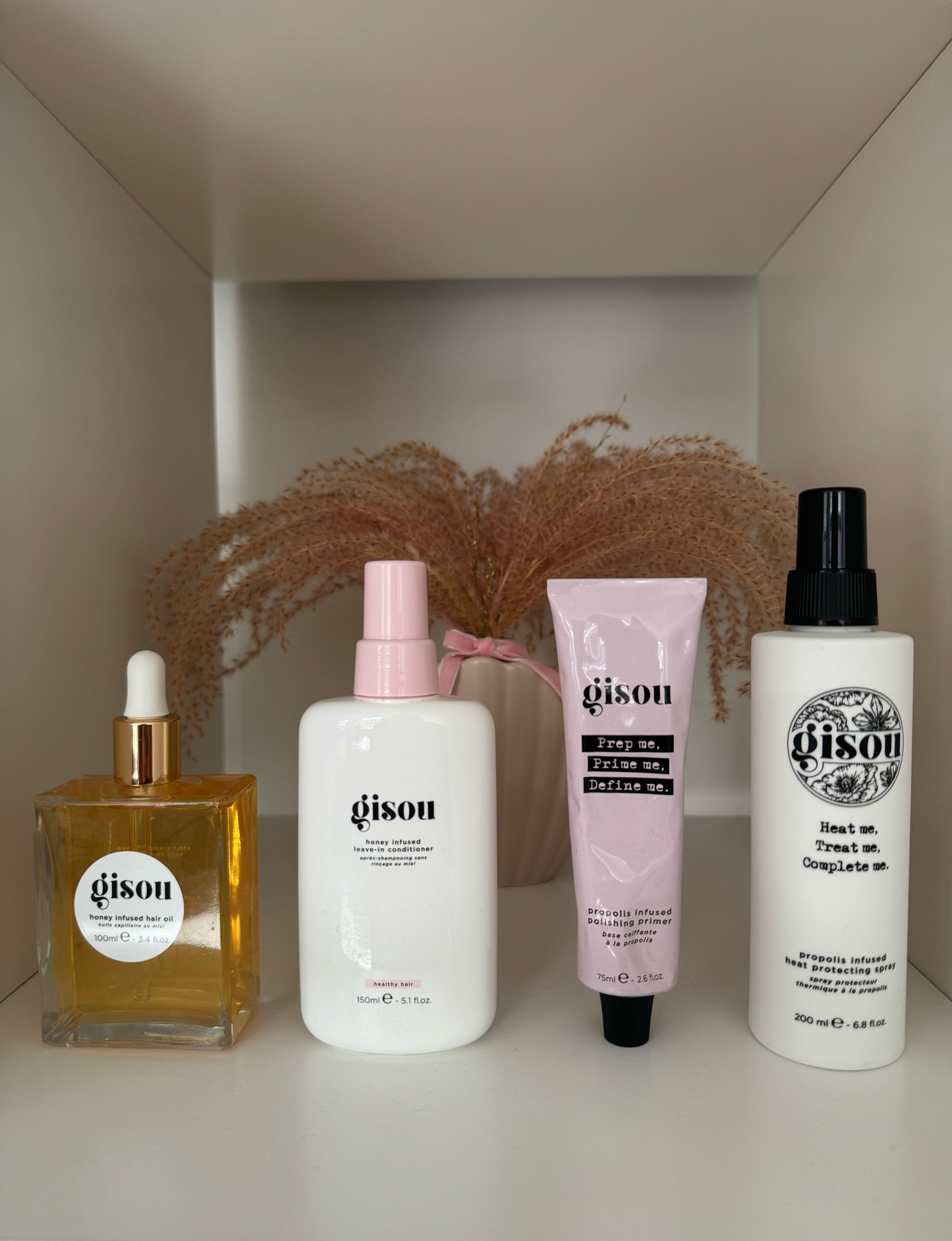 Hair care products that I use constantly after showering! If you follow me for a while you know I adore Gisou products and I keep buying them ✨

#LTKbeauty #LTKeurope #LTKxSephora