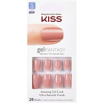 KISS Gel Fantasy Ready-To-Wear Fake Nails - Pink  - 28ct | Target