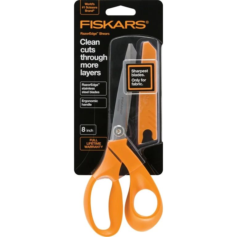 Fiskars RazorEdge Fabric Scissors 8"- | Walmart (US)