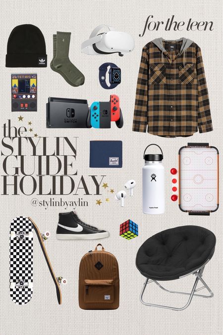 The Stylin Guide to HOLIDAY

Gift ideas for the teen boy, gift guide, holiday guide #StylinbyAylin 

#LTKHoliday #LTKkids #LTKGiftGuide