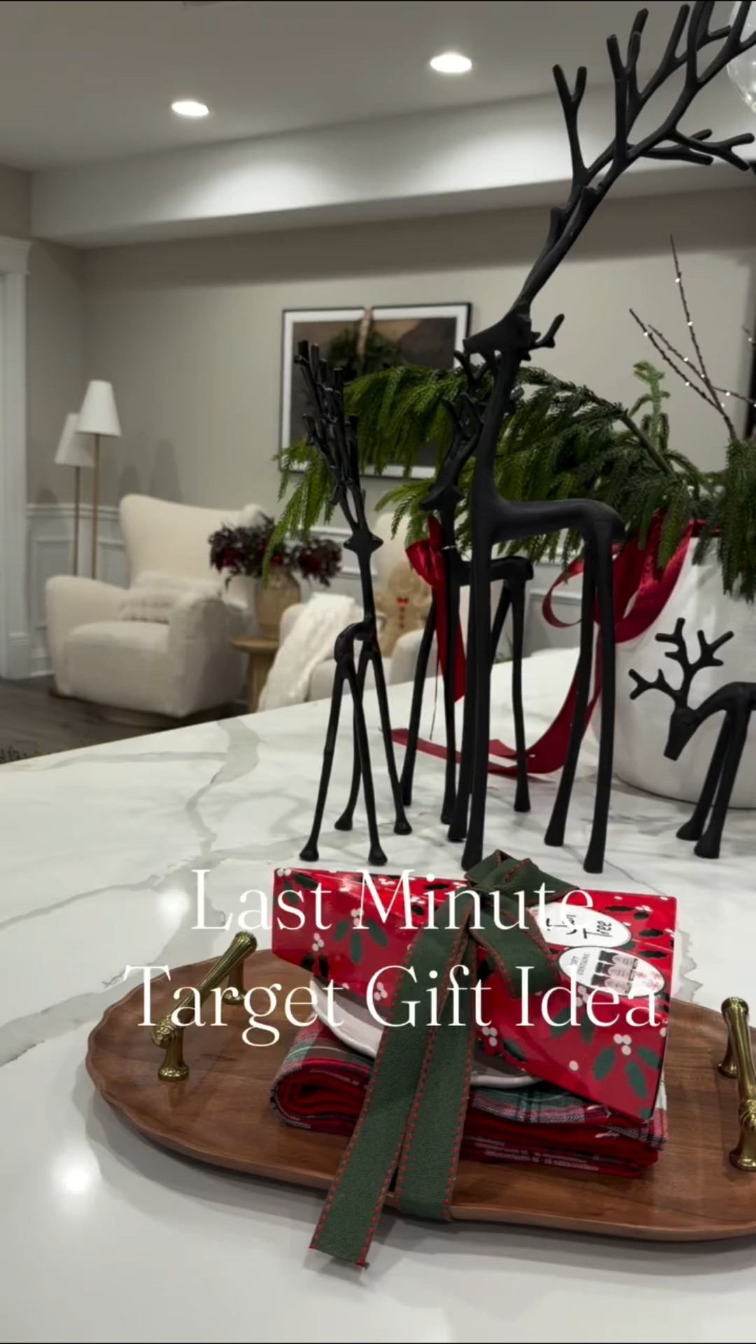 Simple last minute holiday gift idea! ✨ Comment SHOP for links! 

Here is simple last minute gift idea if you are still shopping for someone! I absolutely love this wooden tray with gold handles, looks $$$ expensive and this set of jams is adorable! 

Everything linked on my LTK for you ✨

#lastminutegifts #targetchristmas #hostessgifts #hostessgiftideas