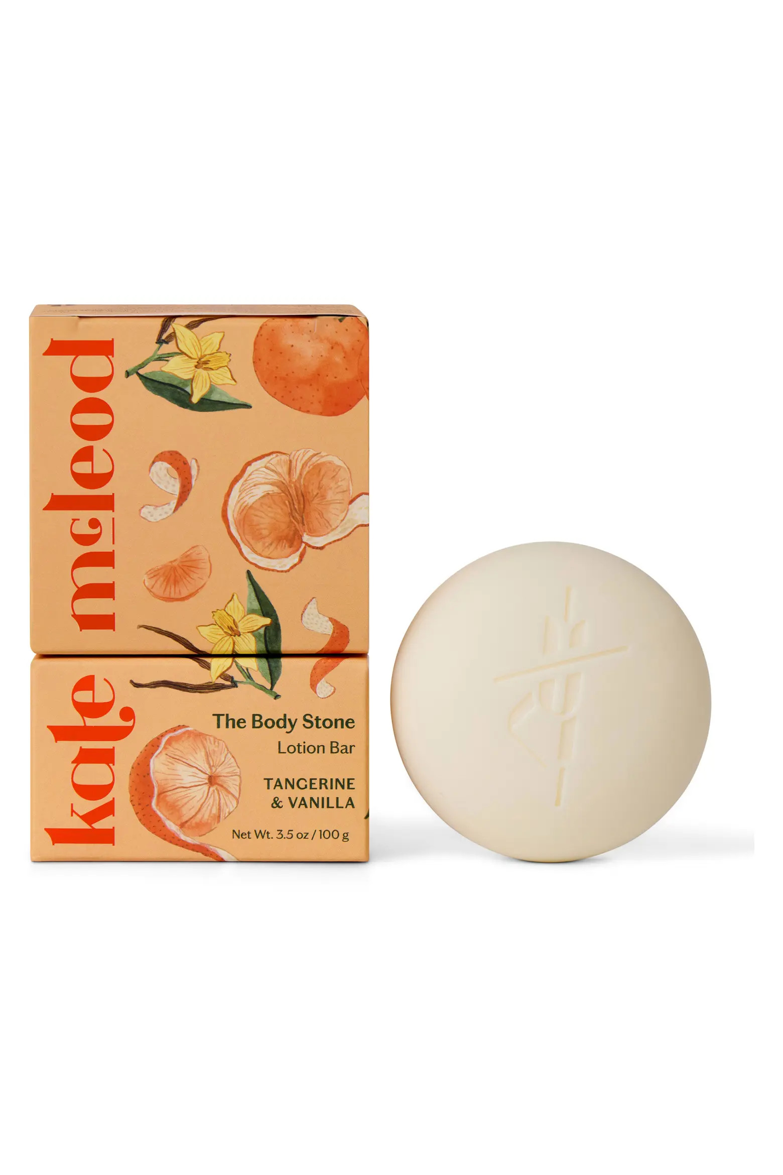 Kate McLeod Tangerine & Vanilla Body Stone Lotion Bar (Limited Edition) (Women) | Nordstrom | Nordstrom