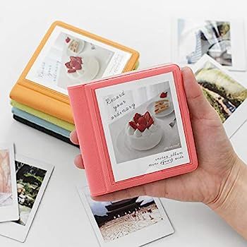 Instax Square Photo Album Fujifilm Instant Film 29Pockets Pink | Amazon (US)