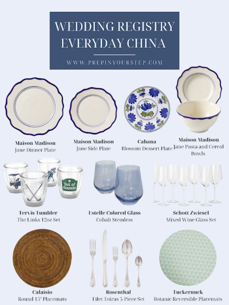 Our everyday China to mix and match from our wedding registry! 

Dishwasher friendly, having a good price point, and easy to mix with pieces I already own were all priorities when it came to choosing our everyday China. I’m thrilled about the new brands I discovered thanks to Over the Moon’s registry, and I can’t wait to eventually see the pieces in person. 

Read more about our wedding registry process at www.PrepInYourStep.com! 

#LTKwedding #LTKunder100 #LTKhome