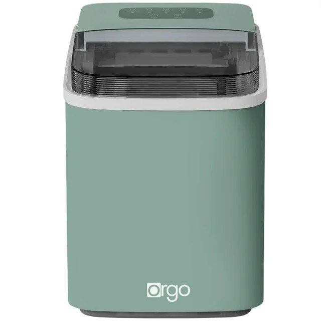 Orgo Products The Sierra Countertop Ice Maker, Bullet Shaped Ice Type, Sage | Walmart (US)