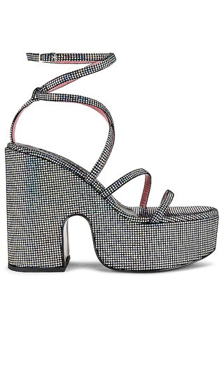 Bianca Platform in Disco Silver | Revolve Clothing (Global)